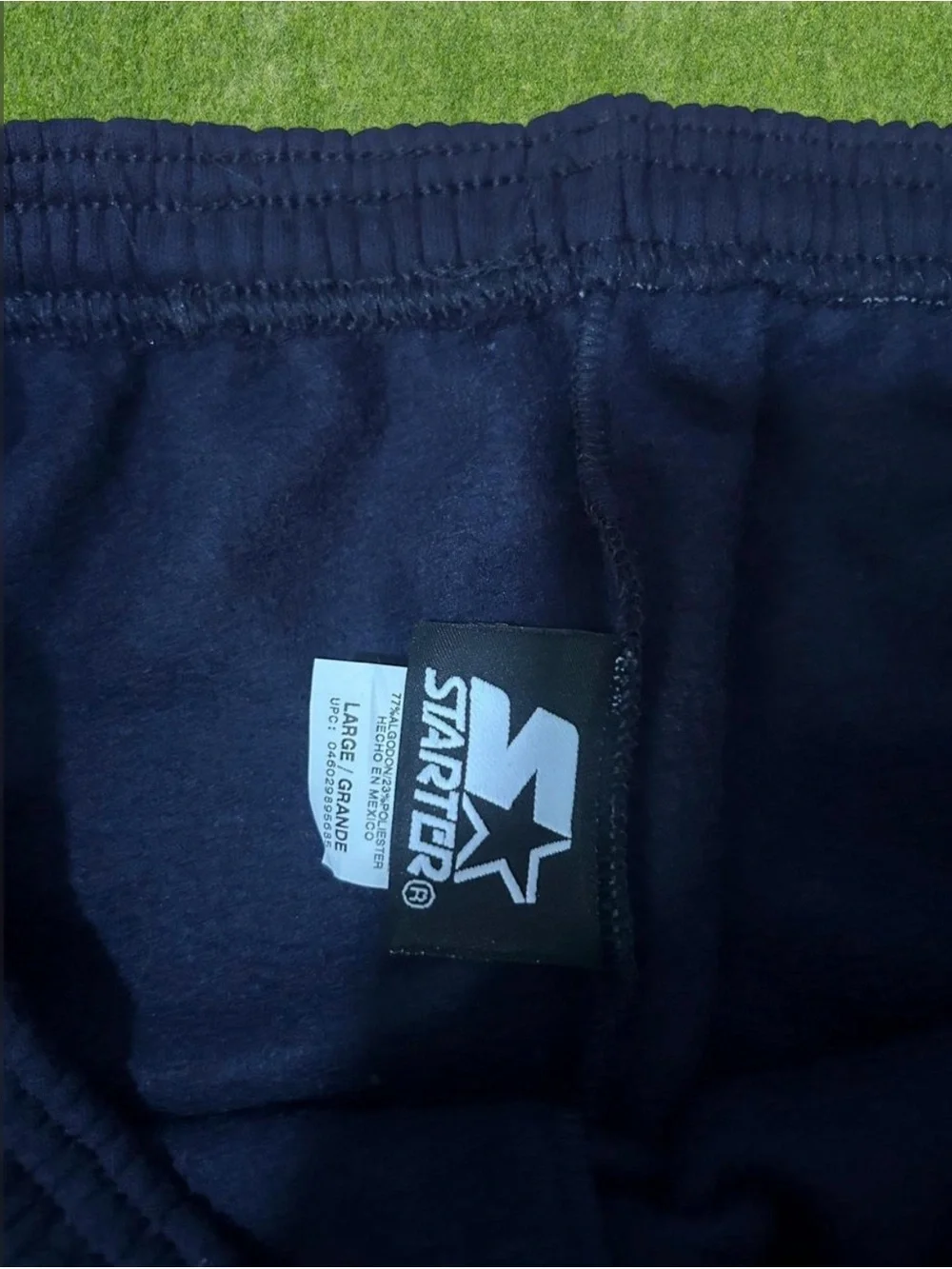 STARTER Navy Blue Fleece Joggers